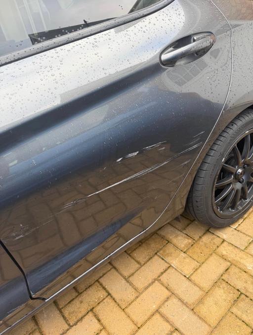  — MK8 fiesta N/S rear left door magnetic grey