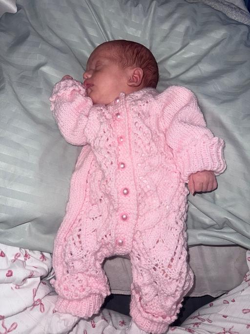  — Knitted baby suits