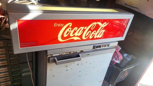  — two Vintage coke signs