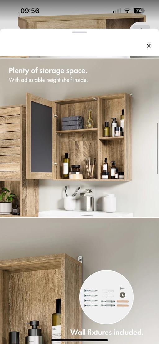  — Chester wall mounted bathroom cabinet