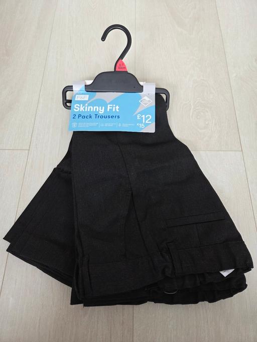  — 🌟NEW🌟 Age 6-7 F&F 2 pack school trousers
