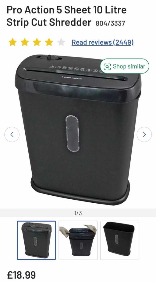  — Shredder New Boxed