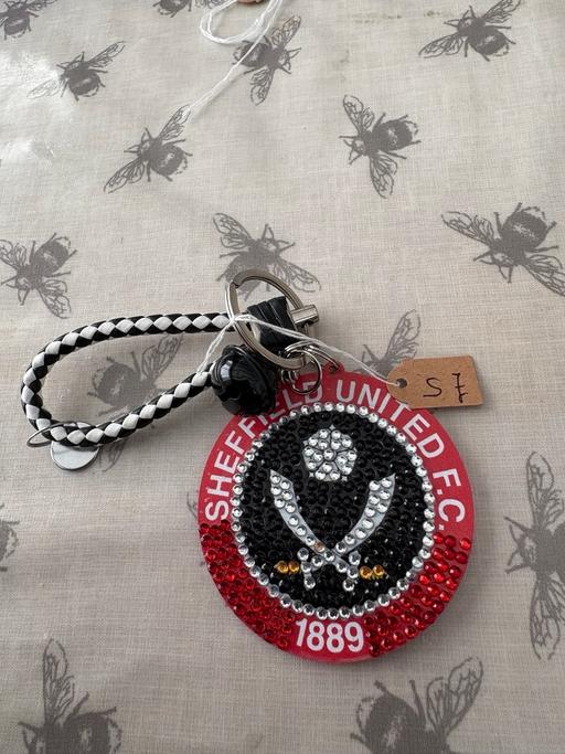  — Handmade Sheffield United keyring
