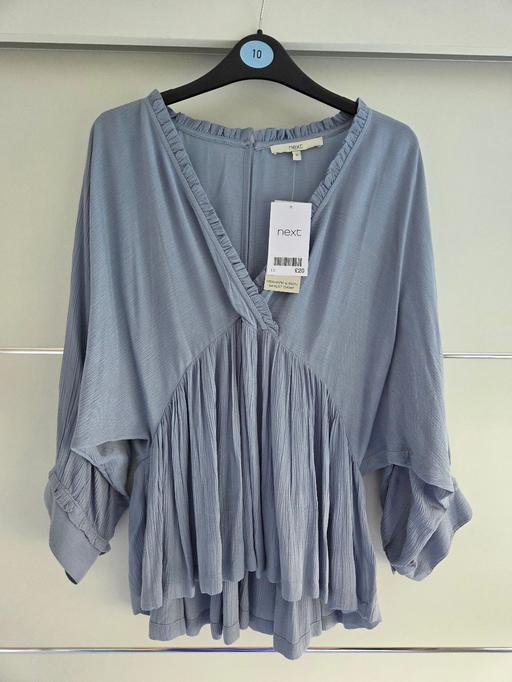  — 🌟NEW🌟 Size 10 NEXT blue blouse top
