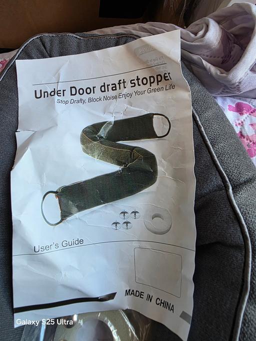  — Draft Excluder For Doors