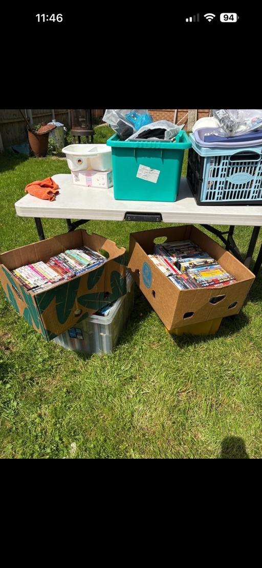  — Boxed DVDs and Pc games