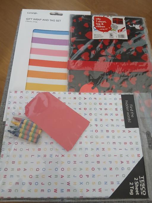  — 3 Gift Wrap Sets New