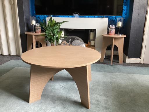  — Coffee table and 2 side tables