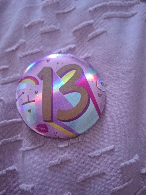  — 13 badge