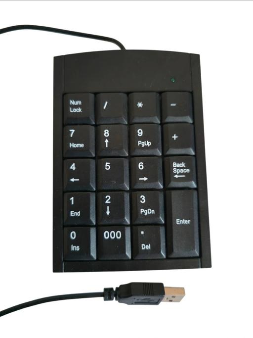  — Portable Wired USB Numeric Keypad Compact Dig