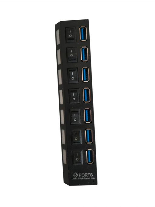  — USB Hub 3.0 7‑Port High Speed Splitter