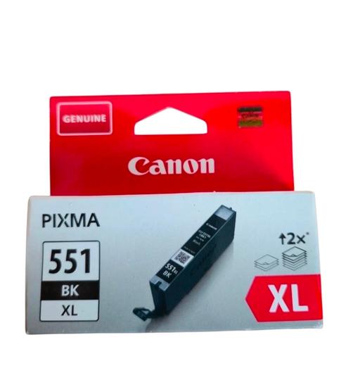  — Canon CLI-551XL Black Ink Cartridge.