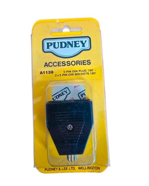  — Pudney Accessories 5-Pin DIN Adaptor