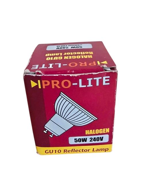  — Pro Lite 50W Halogen GU10 Reflector Lamp