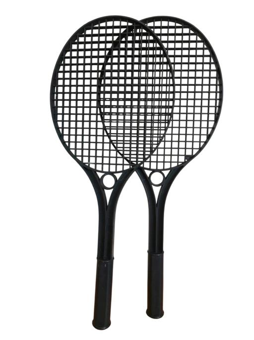  — Set of 2 Black Tennis Rackets