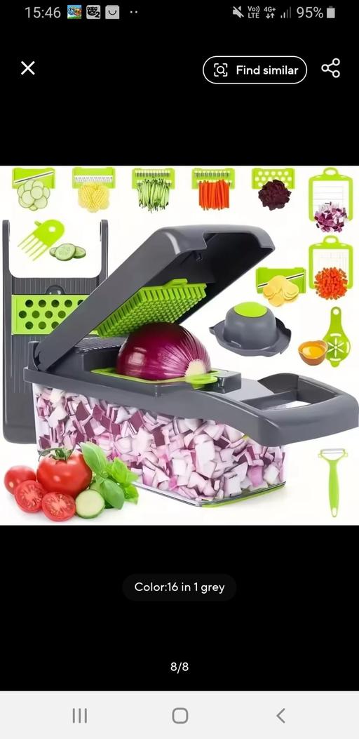  — 16 in 1 Vegetables chopper slicer dicer