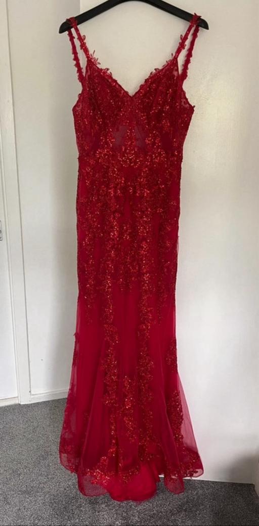  — Red prom dress