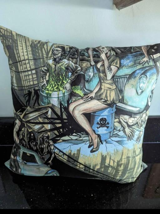  — NEW ZOMBIE GIRL CUSHION