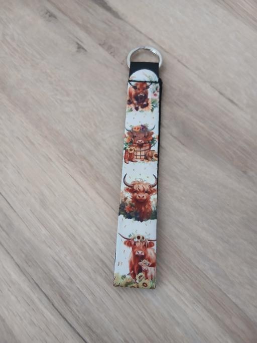  — Highland Cow Keychain New