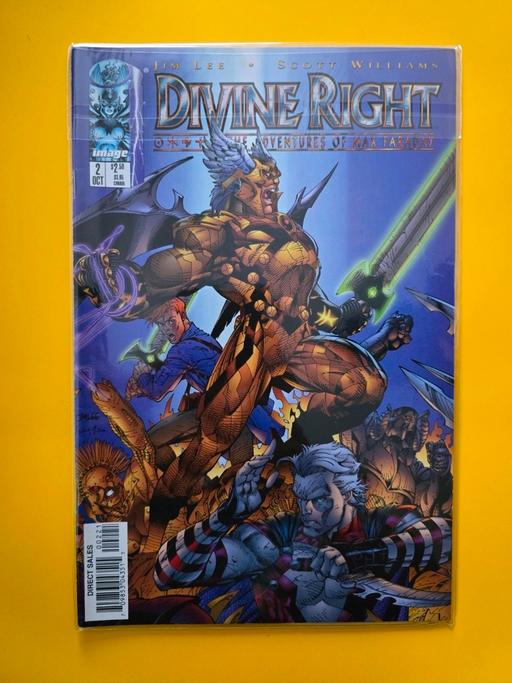  — Divine Right Image Comic 2 Oct w/Sleeve