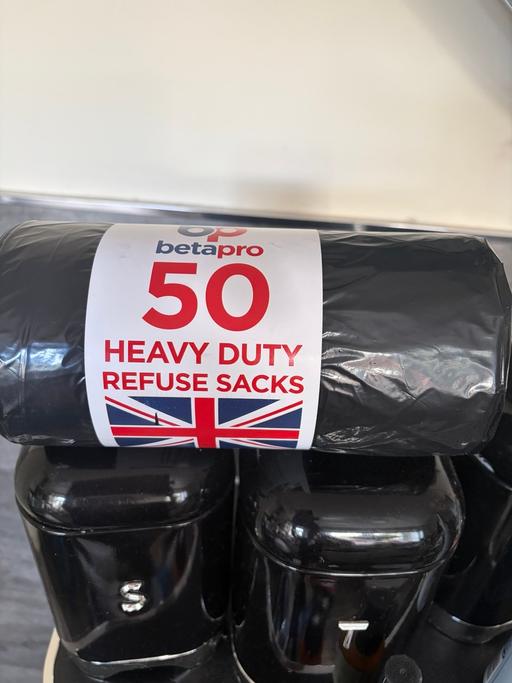  — Bin bags