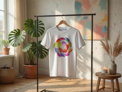  — Ocean Inspired Artistic unisex T-shirt