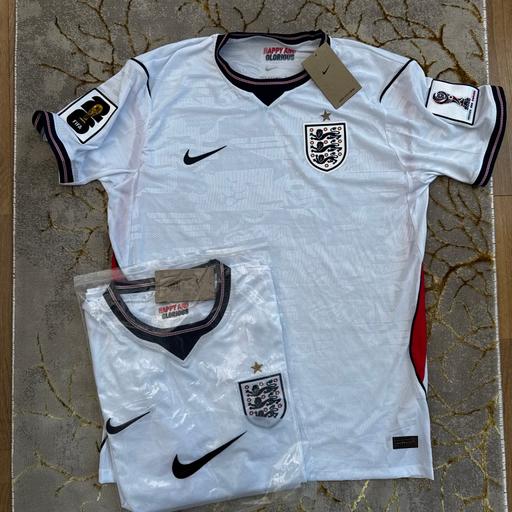  — England Home Worldcup Tshirt Large size