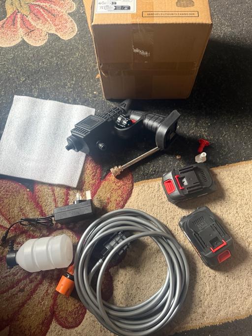  — Pressure washer cordless