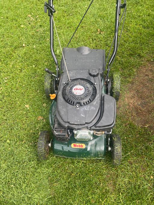  — Web petrol mower