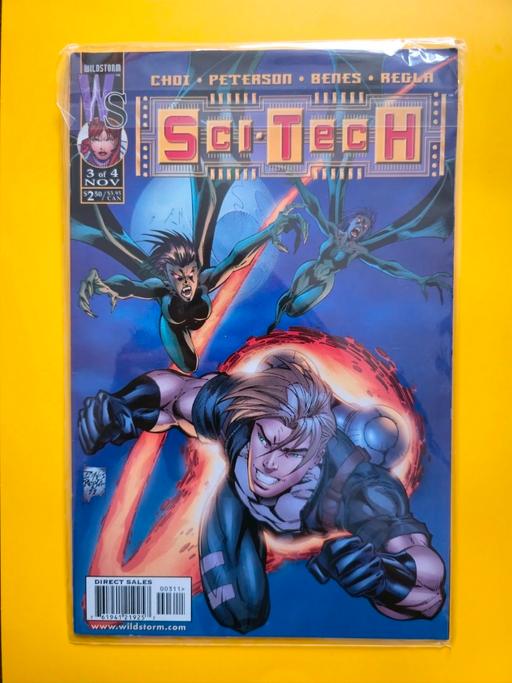  — COMIC - Sci-Tech Issue #3 Wildstorm Choi