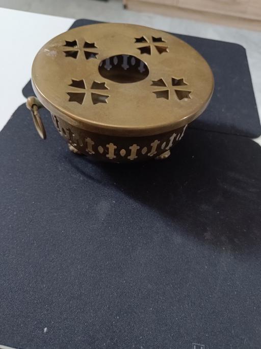  — Vintage Brass Tealight Warmer / Potpourri Inc