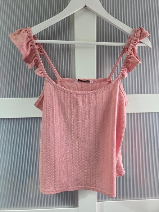  — Size 10 GEORGE frill vest top