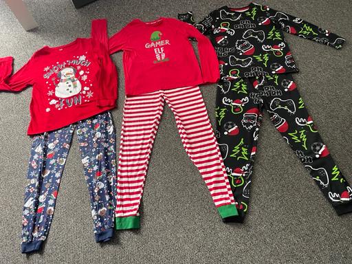  — Boys pyjama bundle Christmas age 11-12