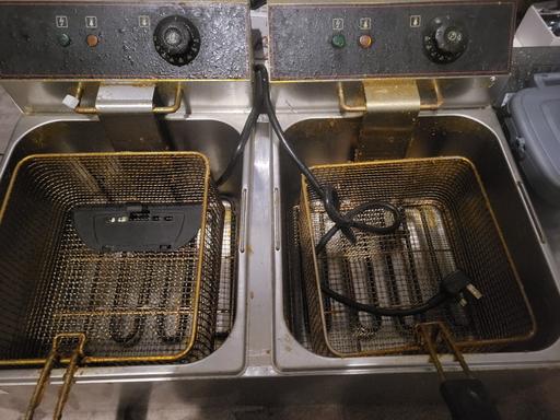  — Big fryer double fryer