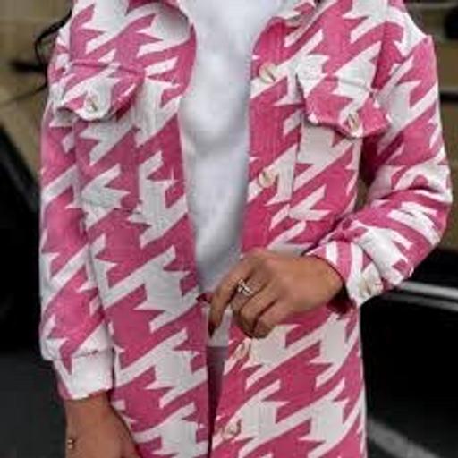  — PINK/WHITE COAT