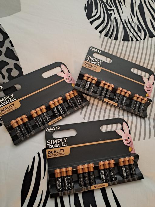  — 3x 12 batteries AAA