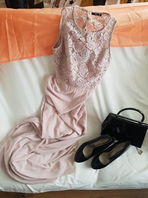  — Beautiful long  TNFC party dress Size 12 UK.