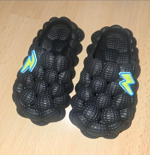  — 2 Pair Kids Golf Slippers/ Crocs UK 7 EU 24