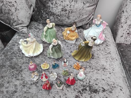  — Royal doulton lady figurines job lot