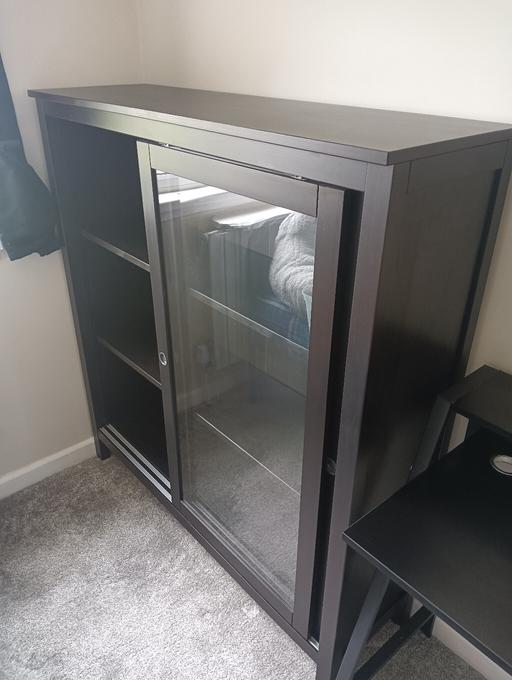  — black display cabinet