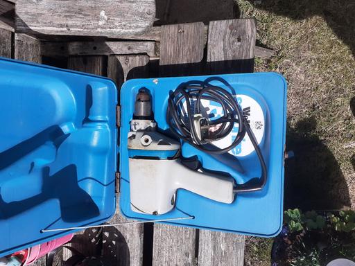  — vintage electric drill wolf