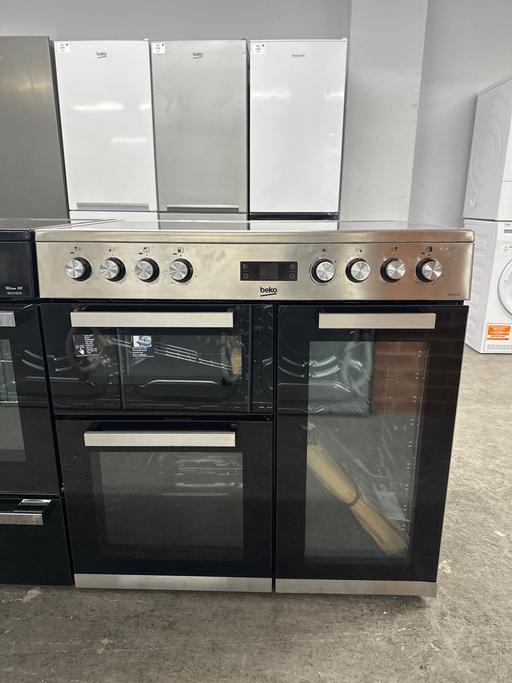  — Beko 90cm Range Ceramic Hob Electric Cooker