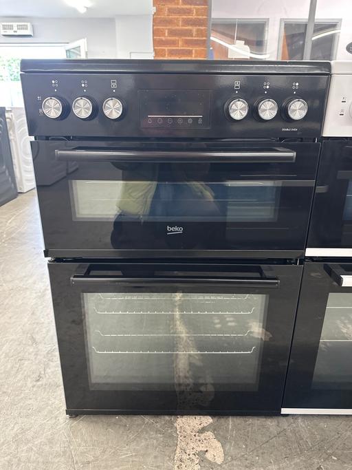  — Graded Beko 60cm Ceramic Hob Electric Cooker