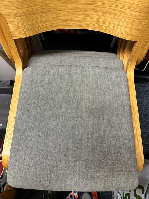  — Set of wooden chairs