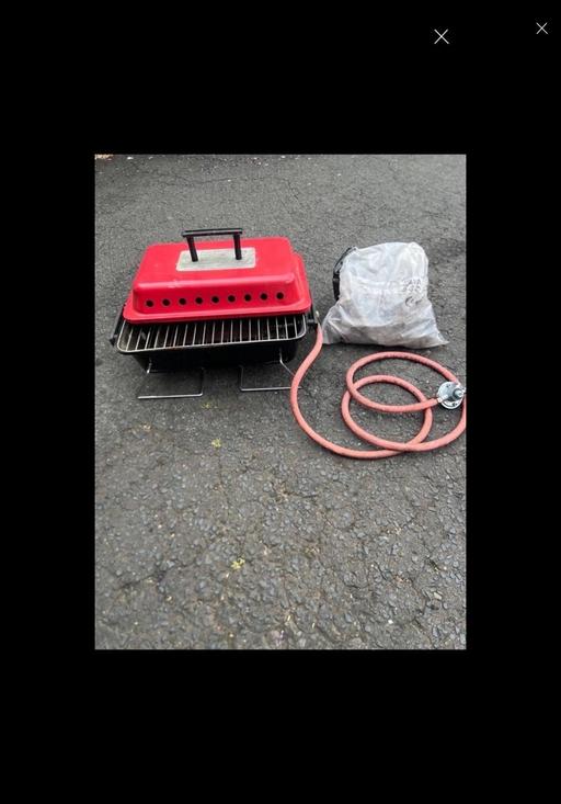  — Table top size GAS bbq….includes………