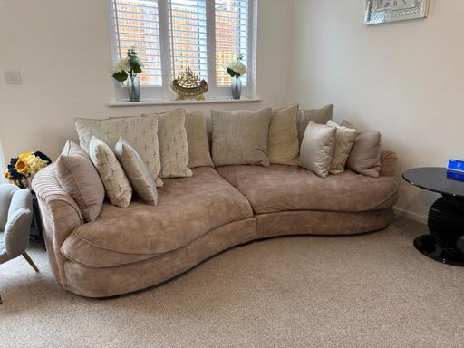  — Palm Sofa Champagne Colour