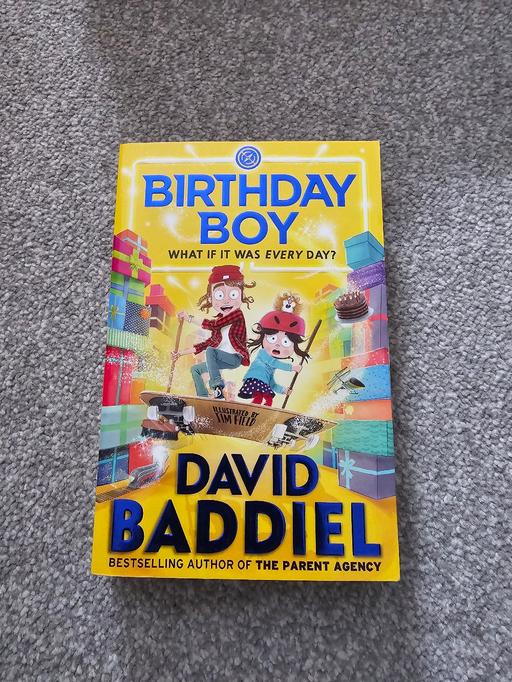  — David Baddiel birthday boy