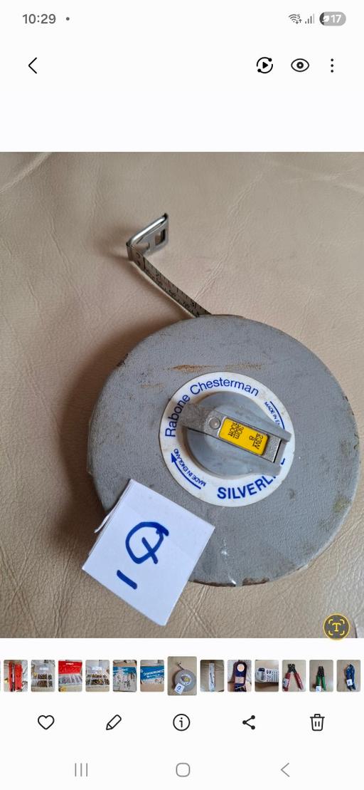  — RAYBONE & CHESTERMAN SILVER LINE 30 M TAPE 
