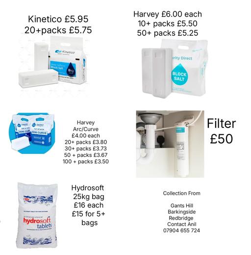  — Harvey Water Softener block salt