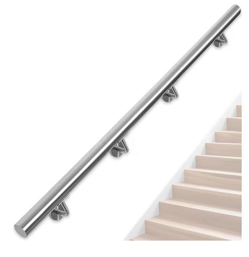  — silver banister rail